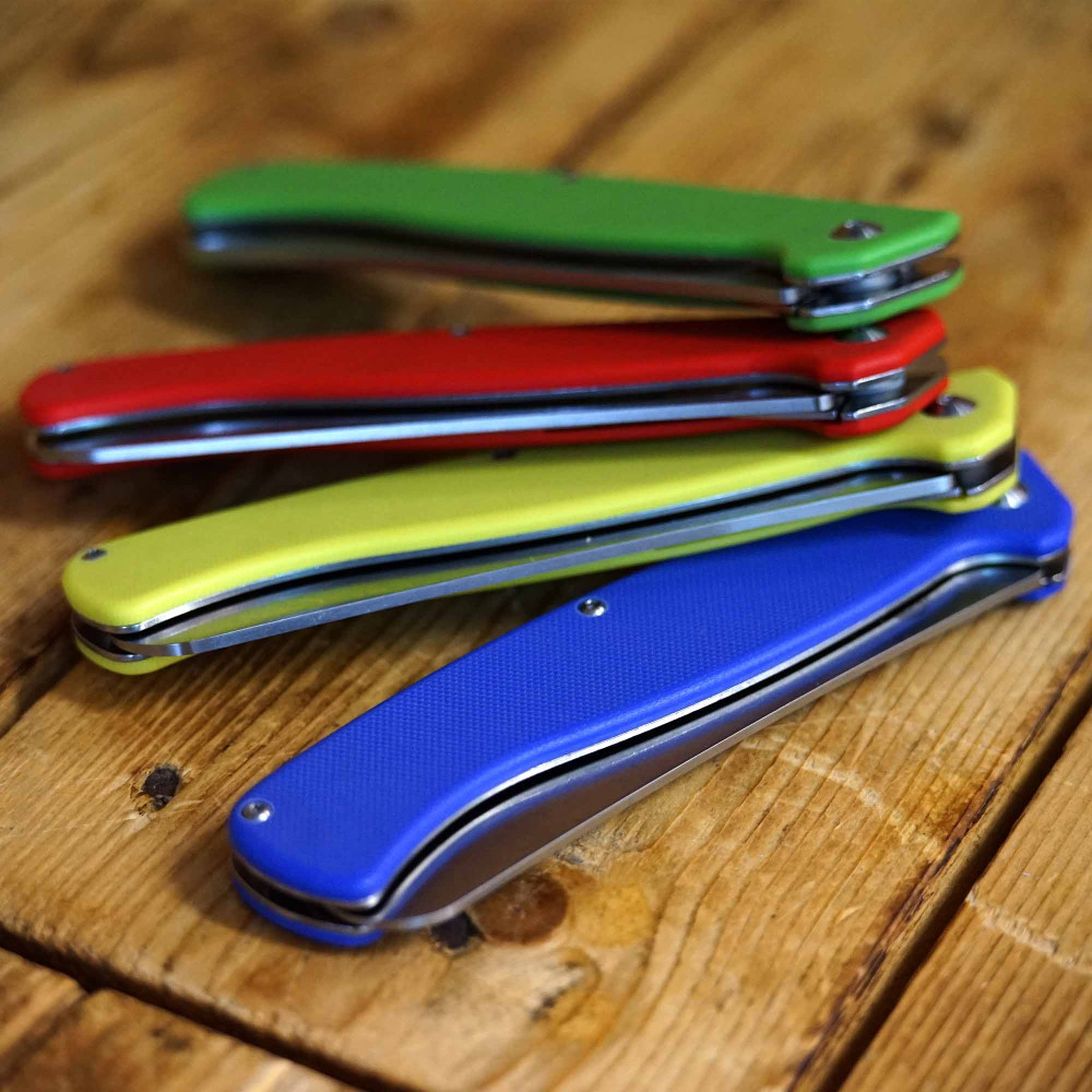 zavírací snídaňový "pocket patlanůž" Dellinger Easy - Yellow