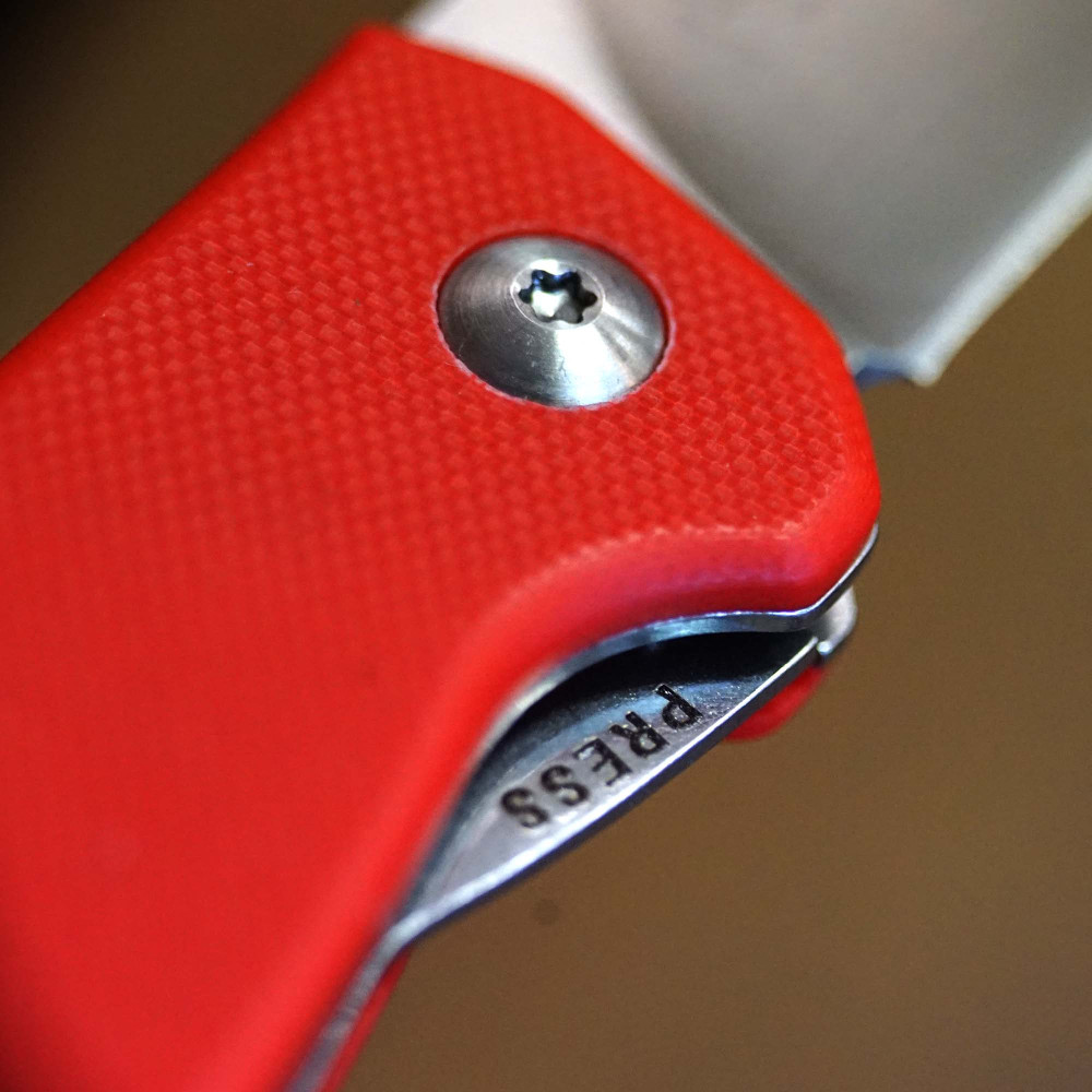 zavírací snídaňový "pocket patlanůž" Dellinger Easy - Red