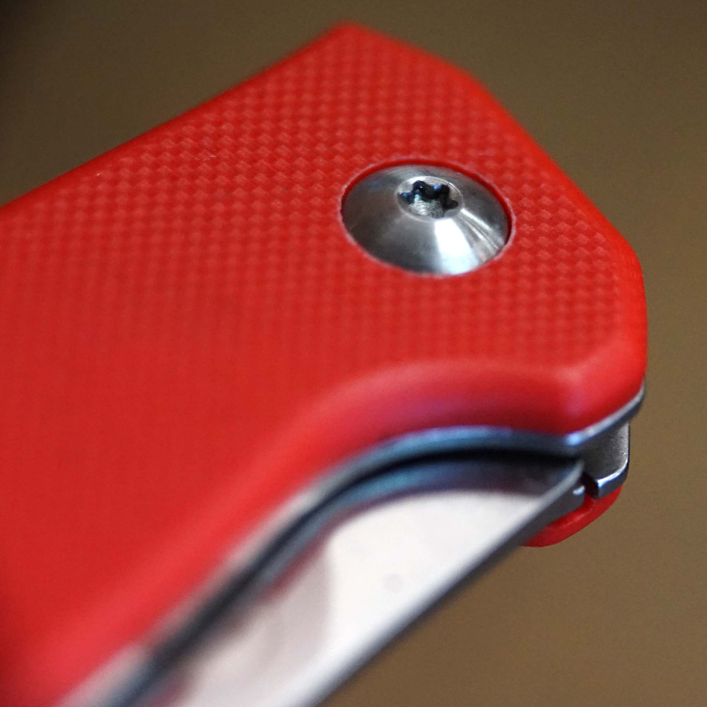 zavírací snídaňový "pocket patlanůž" Dellinger Easy - Red