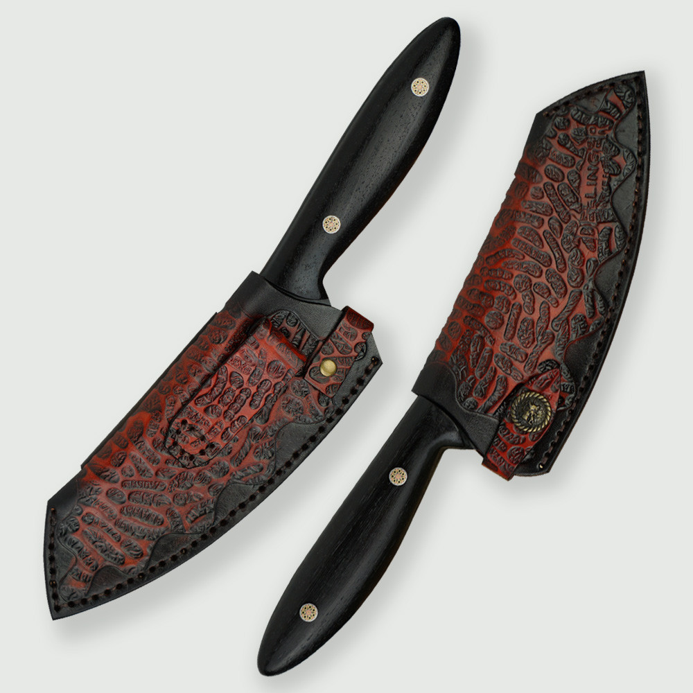 nůž BBQ Dellinger D2 Sand Wenge nůž BBQ Dellinger D2 Sand Wenge