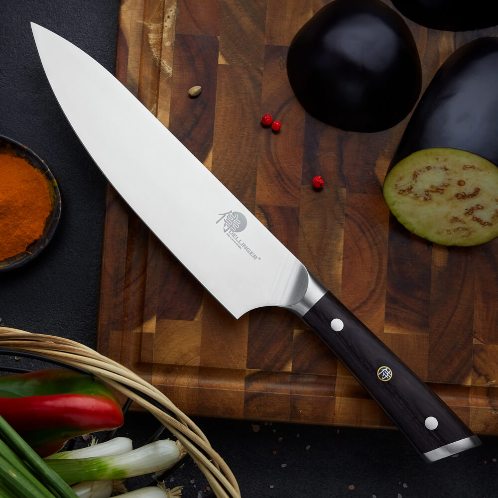 nůž šéfkuchaře Chef 200 mm, Dellinger German Black Samurai