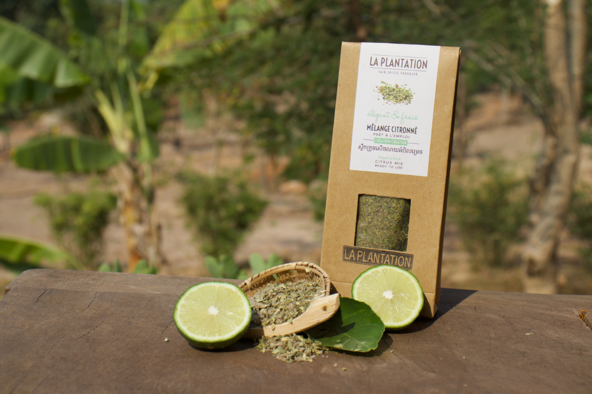 Citrus Mix (Fleur de Sel, kaffir lime a černý Kampot) 100g