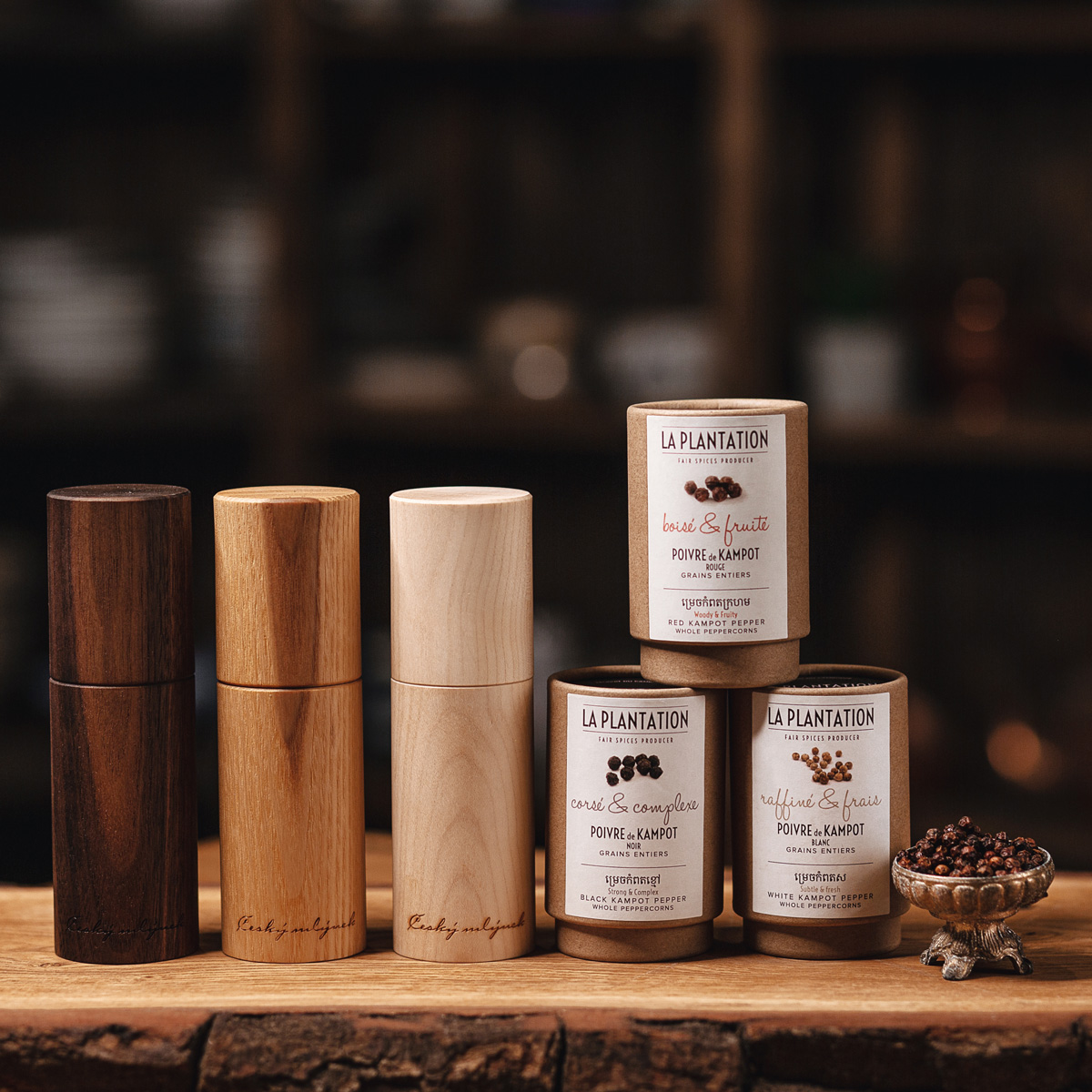 Český mlýnek z javoru 15cm