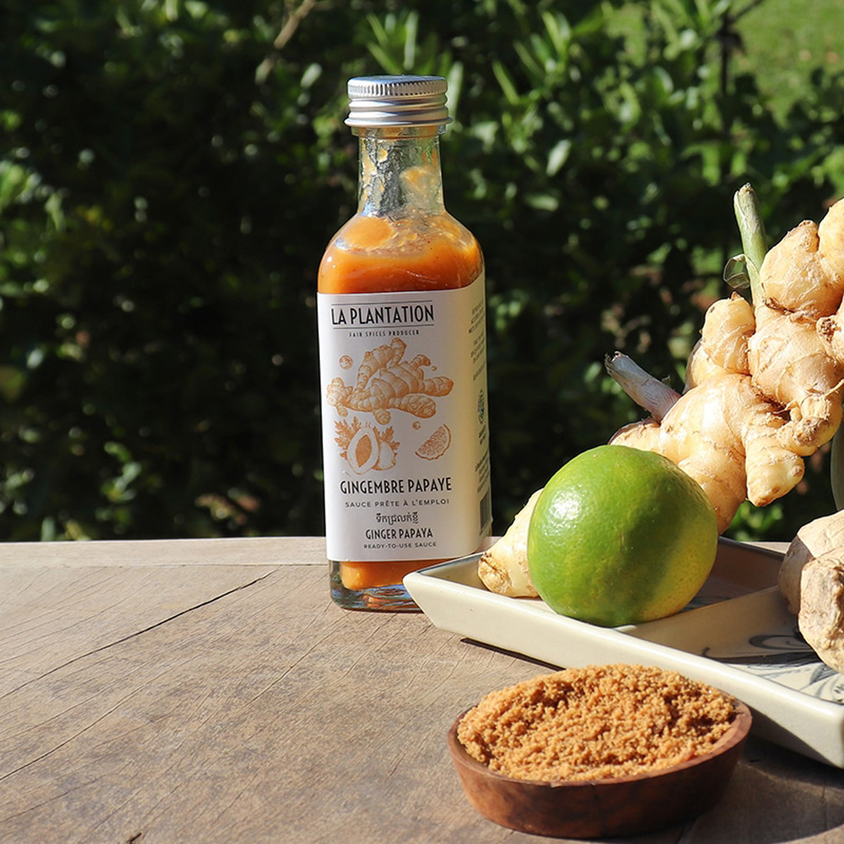 Ginger Papaya sauce - originální omáčka z Kambodži 100ml