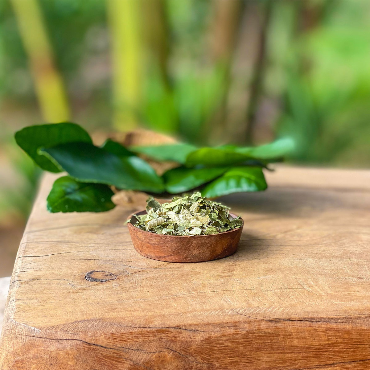 Kaffir Lime (Kafrová limeta) listy drcené 25g tubus