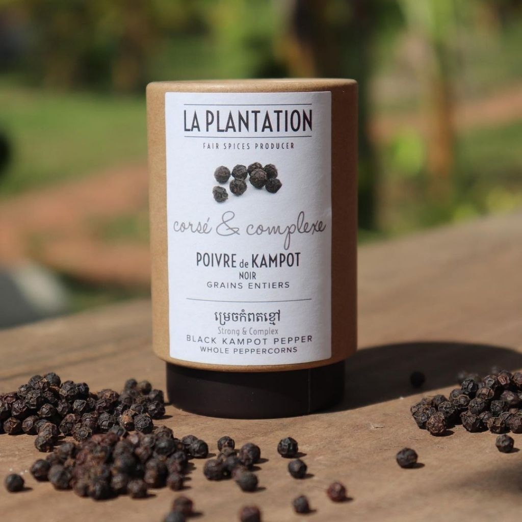 Kampotský pepř černý a fermentovaný 50g tubus + dárek ZDARMA