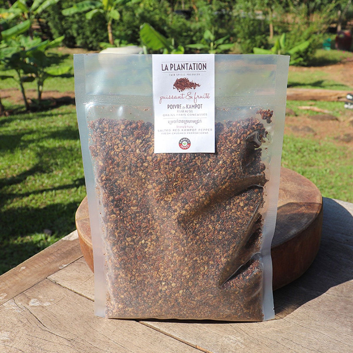 Kampotský pepř červený fermentovaný 50g tubus Kampotský pepř červený fermentovaný 50g tubus