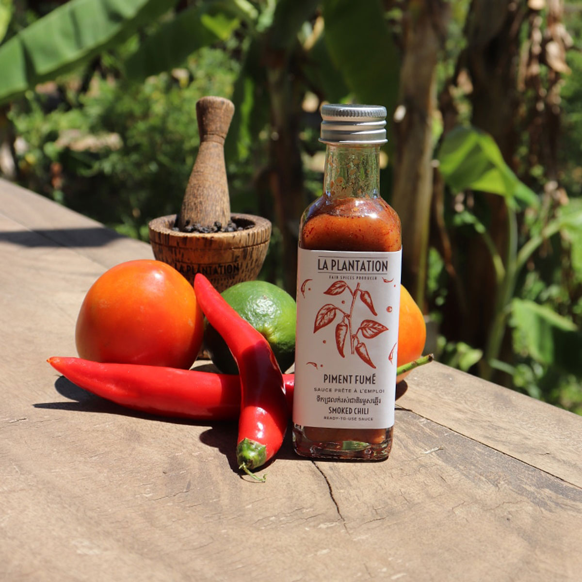 Smoked Chilli - originální chilli omáčka z Kambodži 100ml