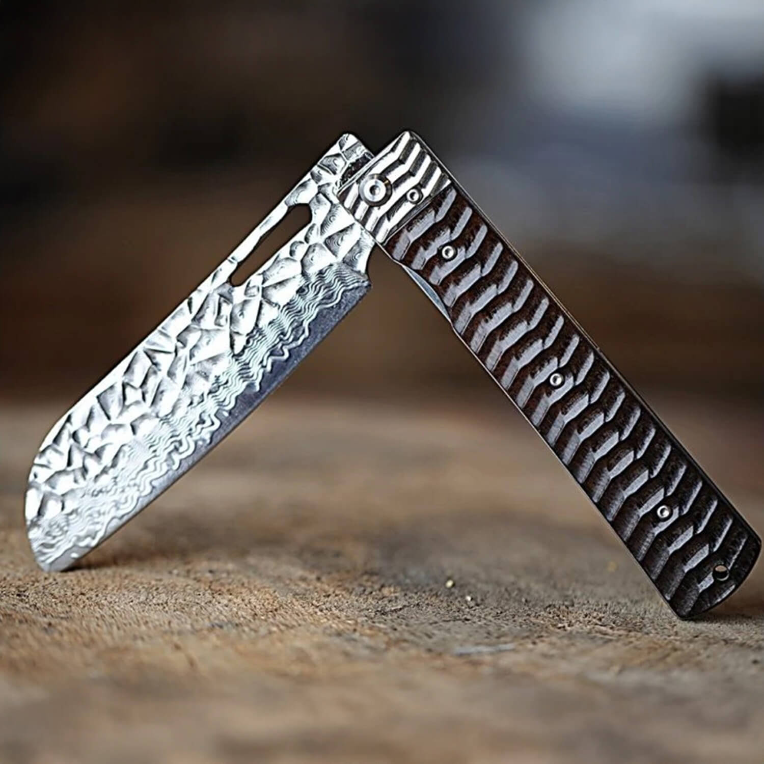 Zavírací nůž Santoku 115 mm KARASU VG10 Zavírací nůž Santoku 115 mm KARASU VG10