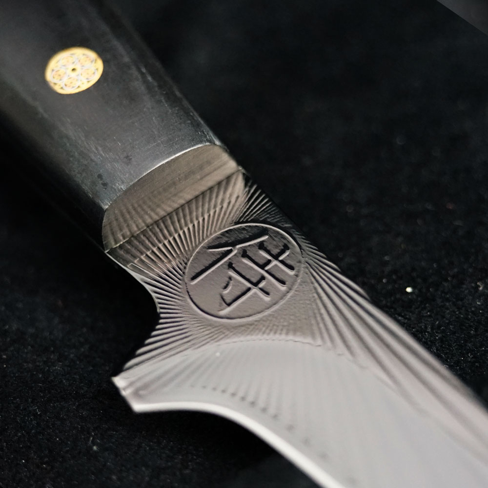 BBQ sada s vidlí Sandvik black Sun v kožené brašně