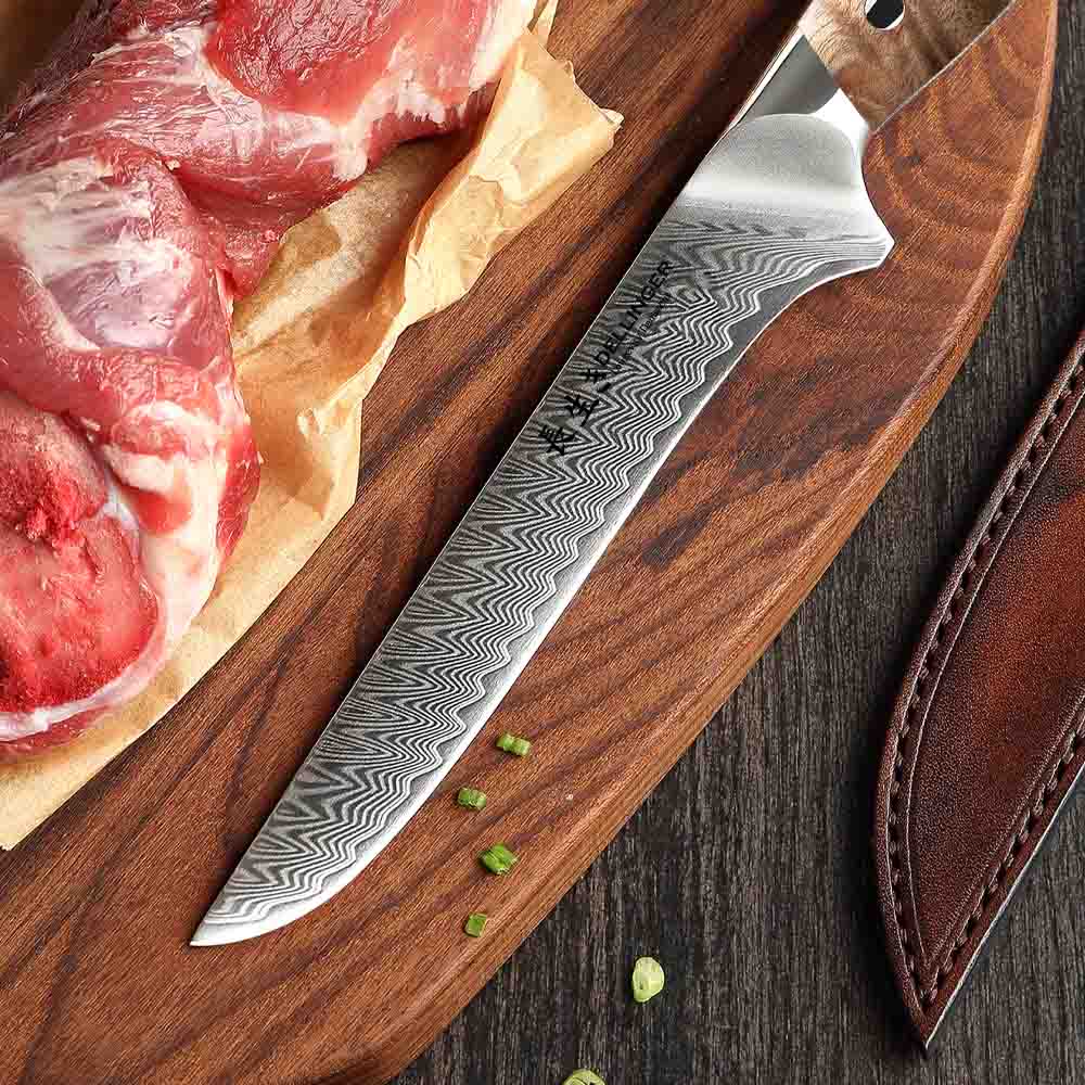 Nůž vykosťovací Boning 152 mm Dellinger Longevity Damascus Edition