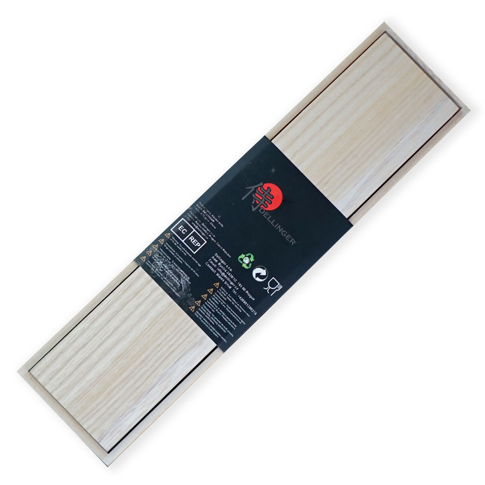 Kuchyňský nůž Santoku 185 mm Dellinger Carbon Fiber Octagon®