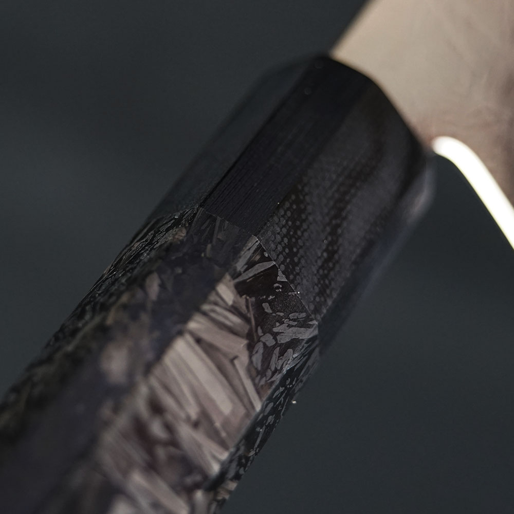 Kuchyňský nůž Chef/Kiritsuke 215 mm Dellinger Carbon Fiber Octagon®