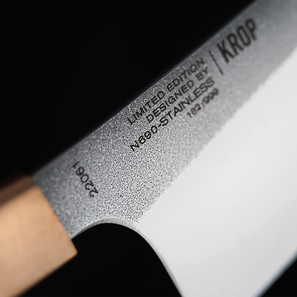 Kuchyňský nůž Chef/Gyuto 180 mm Pirge Handmade KROP®