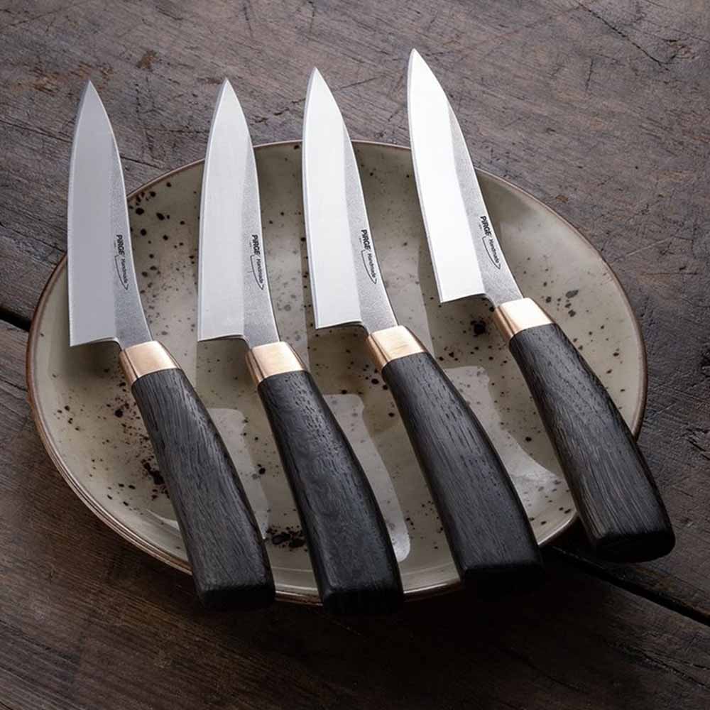 Sada 4 steakových nožů 120 mm Pirge Handmade KROP®