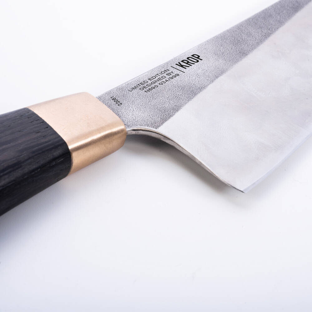 Sada kuchyňských nožů Gyuto 180 mm, Gyuto 140 mm, Paring 110 mm Pirge Handmade KROP® Sada kuchyňských nožů Gyuto 180 mm, Gyuto 140 mm, Paring 110 mm Pirge Handmade KROP®