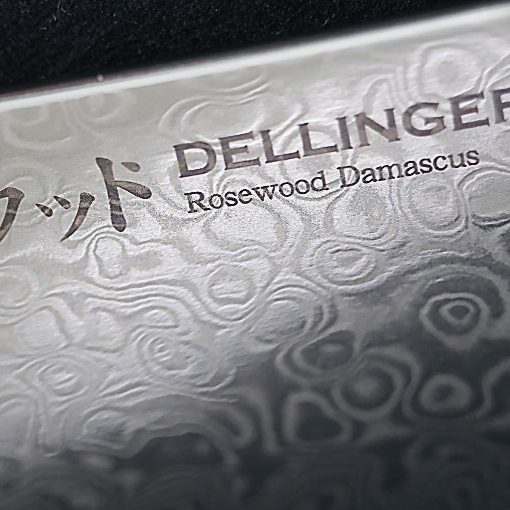 Univerzální nůž Petty 135 mm Dellinger Rose Wood Damascus® Univerzální nůž Petty 135 mm Dellinger Rose Wood Damascus®