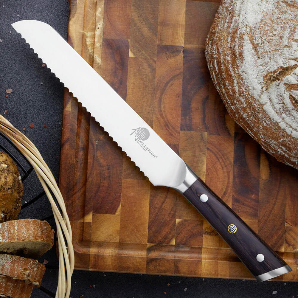 Sada 5 nožů Dellinger German Black Samurai s magnetickým stojánkem Sada 5 nožů Dellinger German Black Samurai s magnetickým stojánkem