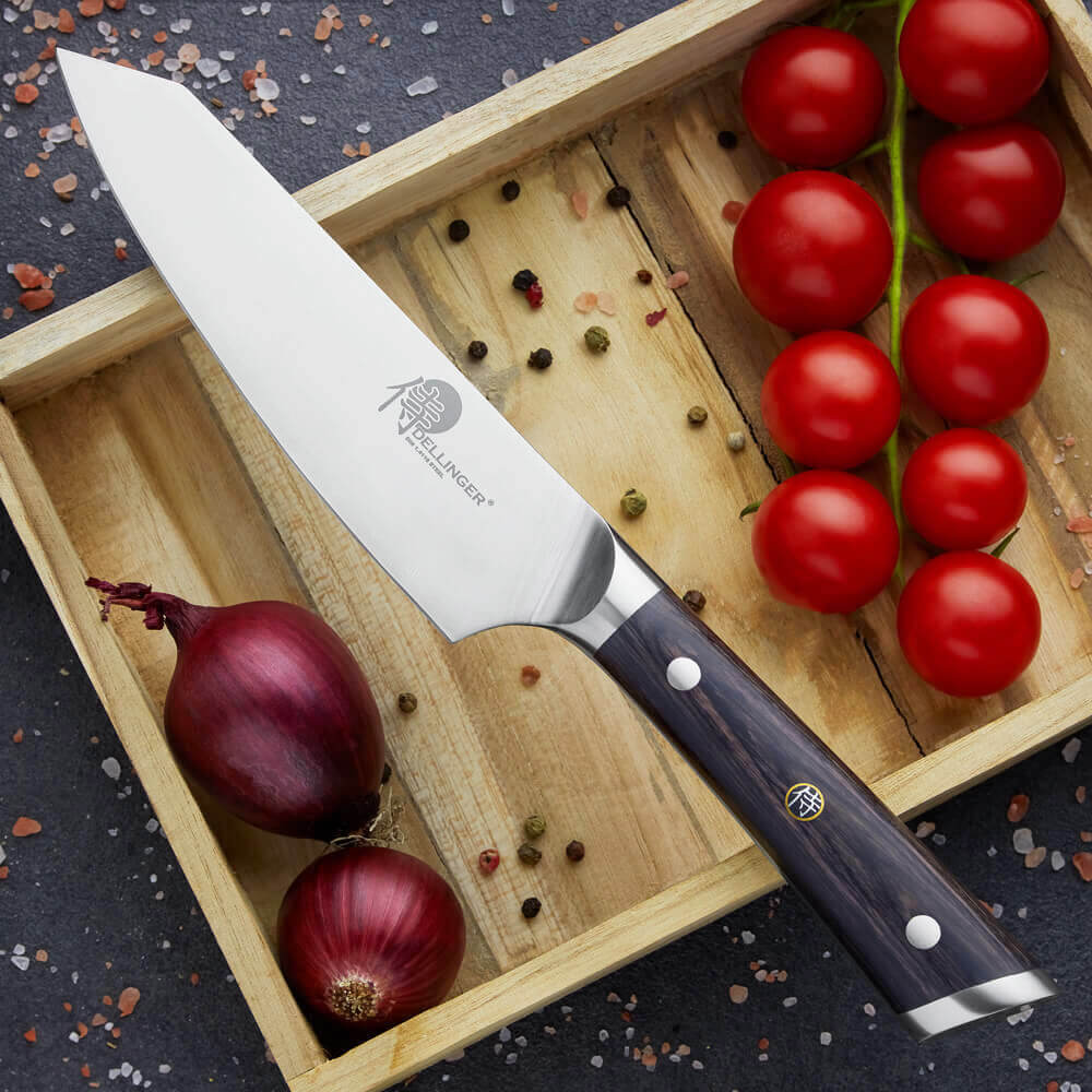 Sada 5 nožů Dellinger German Black Samurai s magnetickým stojánkem