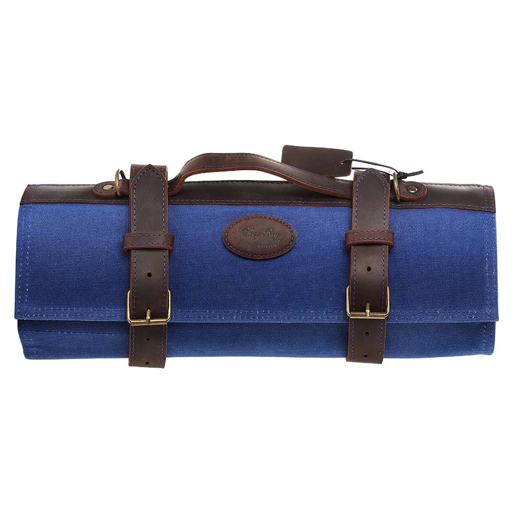 Dellinger Luxusní šéfkuchařský bag (taška) CANVAS na nože pro profesionály Barva: oranžová