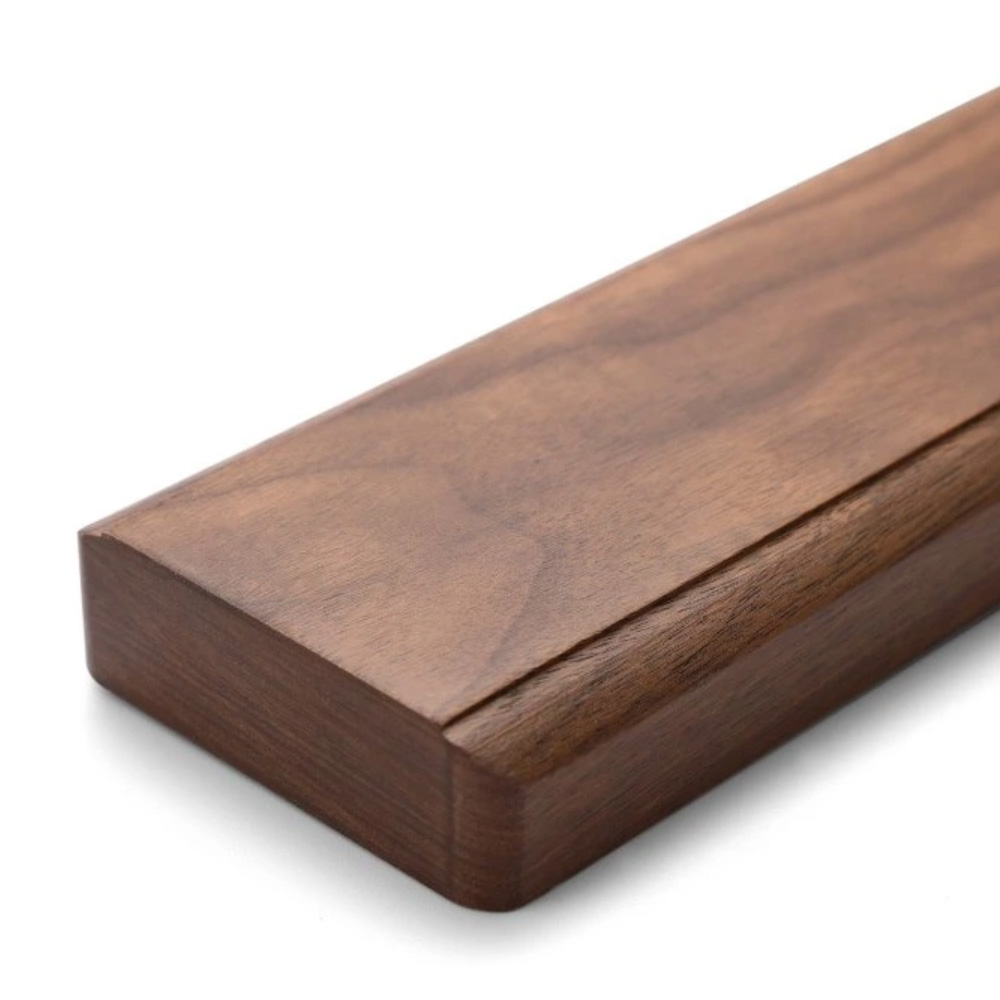 Stylová magnetická lišta na nože z ořechového dřeva 500x65x20mm Stylová magnetická lišta na nože z ořechového dřeva 500x65x20mm