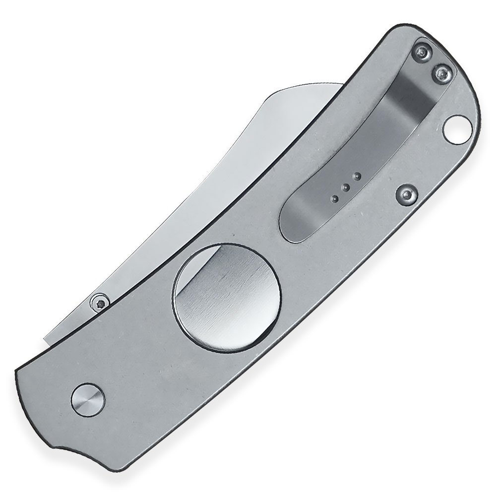 Zavírací nůž s ořezávačem doutníků Dellinger Cigar Cutter DC-53 Carbon