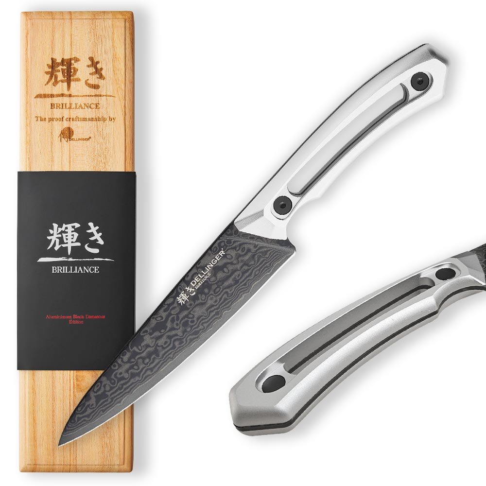 Sada 3 nožů Dellinger Brilliance + magnetický stojánek + ZDARMA rukojeti G10