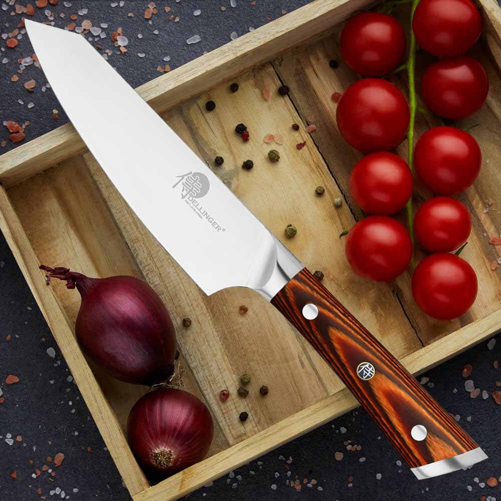 Nůž šéfkuchaře Chef 155 mm, Dellinger German Black Samurai