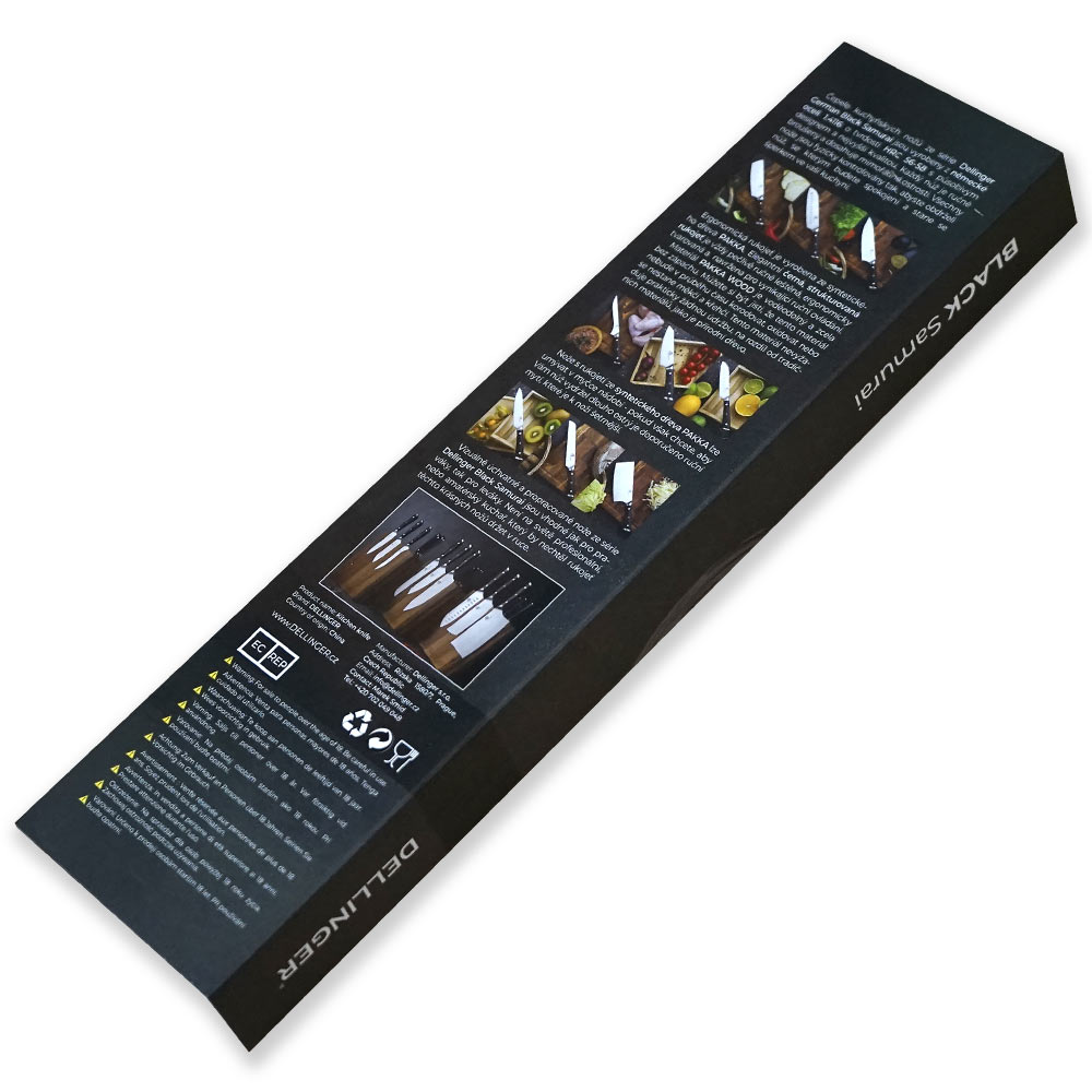 Nůž šéfkuchaře Chef 155 mm, Dellinger German Black Samurai