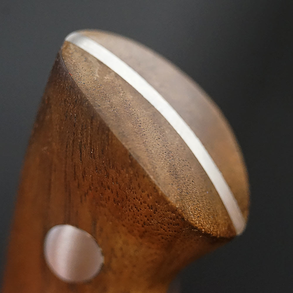 Sada 3 nožů + ocílka, Dellinger Walnut