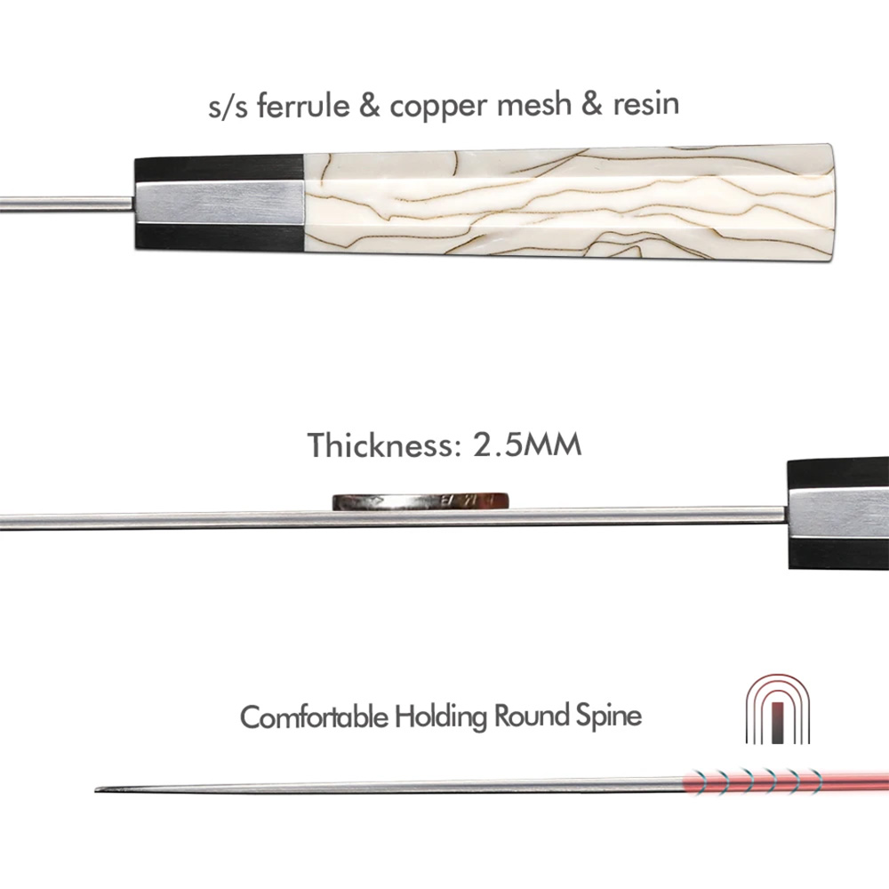 Dellinger Kuchyňský nůž Chef/Gyuto 230 mm Dellinger® Forged White Wave