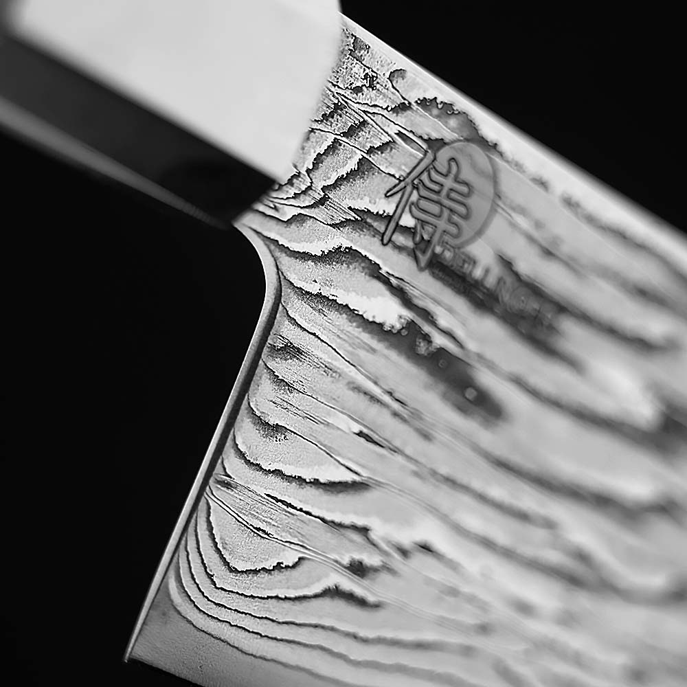 Kuchyňský nůž Nakiri 180 mm Dellinger® Forged White Wave