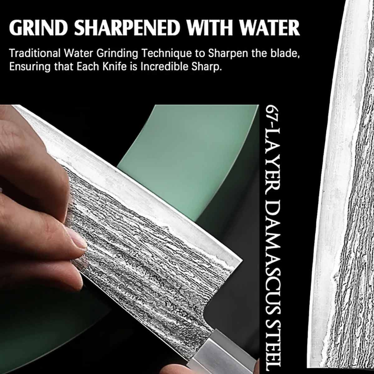 Kuchyňský nůž Santoku 180 mm Dellinger® Forged White Wave Kuchyňský nůž Santoku 180 mm Dellinger® Forged White Wave