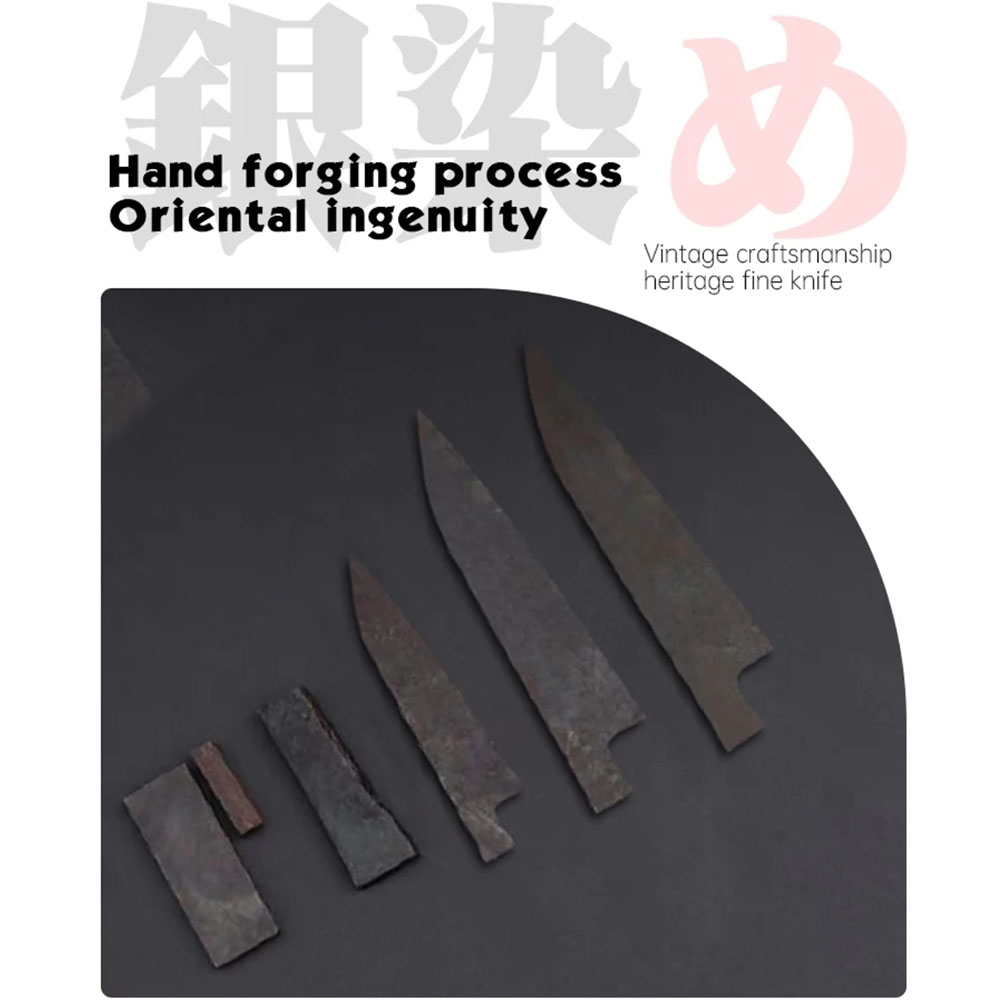 Kuchyňský nůž Chef/Gyuto 200 mm Konoll® Silver Dyeing Kuchyňský nůž Chef/Gyuto 200 mm Konoll® Silver Dyeing