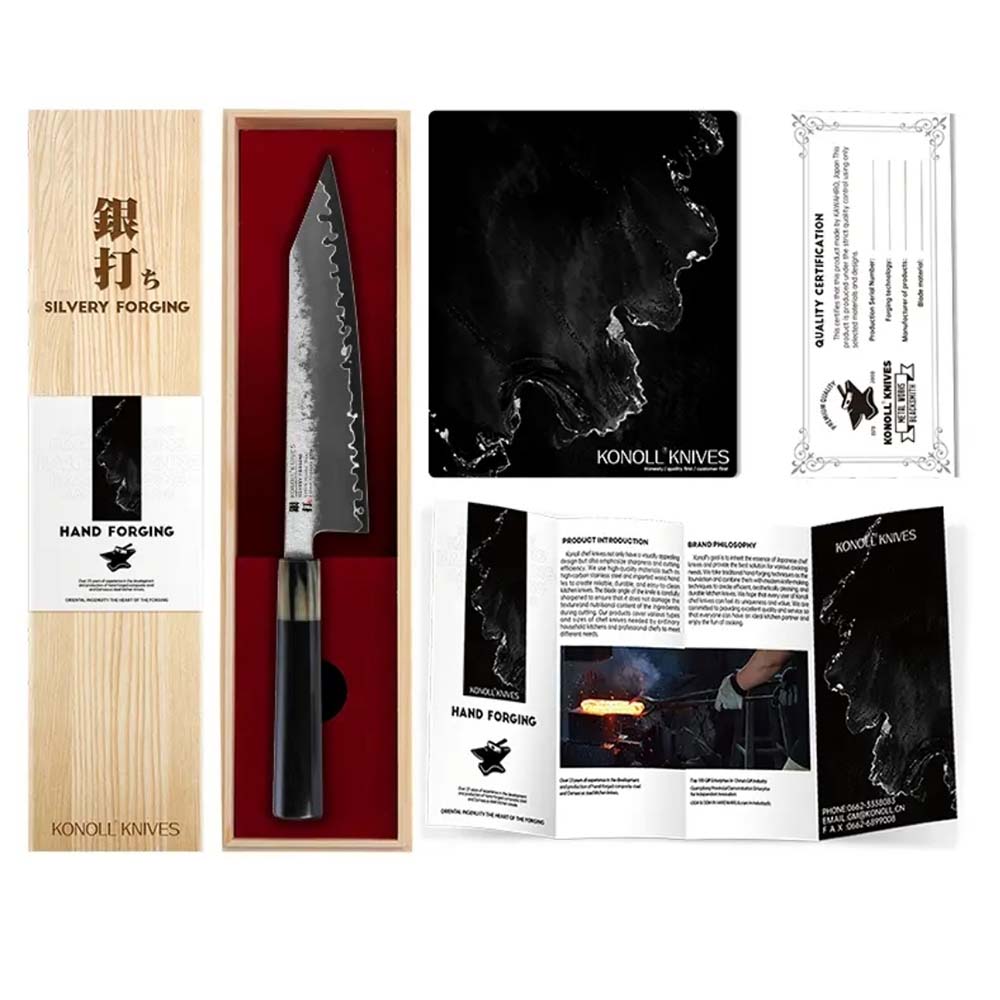 Kuchyňský nůž Chef/Kiritsuke 210 mm Konoll® Silver Forging Kuchyňský nůž Chef/Kiritsuke 210 mm Konoll® Silver Forging