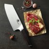 Nakiri nôž 7,8" (199 mm) Dellinger CUBE Ebenové drevo