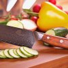 Cuțit Santoku 7" (175 mm) Dellinger Lemn de trandafir Damascus