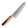 Japonský kuchařský nůž Gyuto/Chef 185 mm Hokiyama Sakon Bokusui ROU-Wave