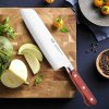 Japonský nůž Nakiri Suncraft SENZO CLAD 180 mm 5
