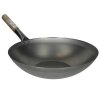 Pánev WOK ocelová 30 cm - ploché dno