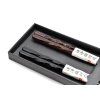 Set of Dining Chopsticks Black & Brown Wando