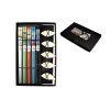 Geschenkset Essstäbchen – Japanische Landschaften & Halter (5 Paare)