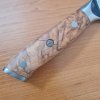 II. jakost - kuchařský nůž SOK Chef Olive Spider Net 205 mm