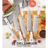 Malý univerzálny nôž na lúpanie 130 mm Dellinger® kovaný White Wave