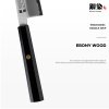 nůž Chef HAP40 3 Layers Ebony Wood 200 mm 5