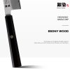 nůž Santoku HAP40 3 Layers Ebony Wood 180 mm 5
