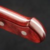 Nůž Gyuto Kiritsuke Hokiyama Tosa Ichi Tsuchime Bright Red 210 mm 5