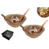 Sada dvoch misiek na ramen - Ramen Anemone Taupe