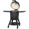 Prémiový keramický gril kamado Dellinger Smoke&Fire 22" Black Matte f