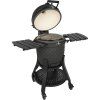 Prémiový keramický gril kamado Dellinger Smoke&Fire 22" Black Matte g
